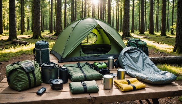 5 pièces de matériel de camping à acheter en solde