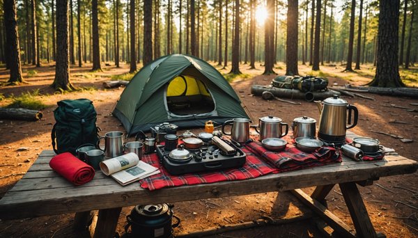 Pièces d'équipement de camping que vous devez acheter en solde maintenant