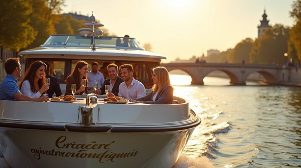 Croisières gastronomiques pour groupes professionnels sur la seine