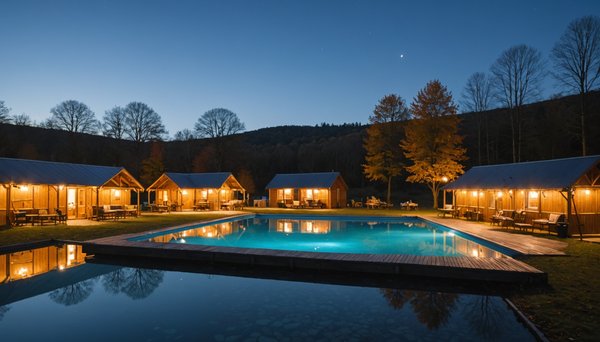 Les avantages d'un camping avec piscine chauffée hors saison en France
