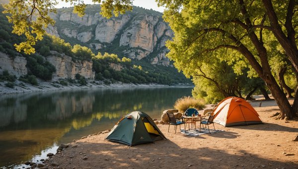 L'Ardèche - un endroit idéal pour camper en septembre